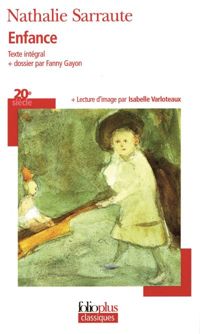 Couverture du livre Enfance - Nathalie Sarraute