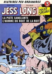 Couverture du livre La piste sanglante - L'homme du bout de la nuit - Maurice Tillieux - Arthur Piroton