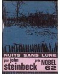 Couverture du livre Nuits sans lune / Nuits noires - John Steinbeck