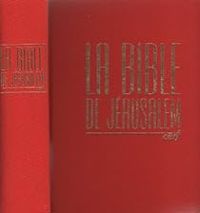 La Bible - La bible de Jérusalem