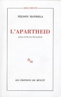 Couverture du livre L'apartheid - Nelson Mandela