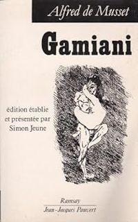 Couverture du livre Gamiani ou deux nuits d'eÎs - Alfred De Musset