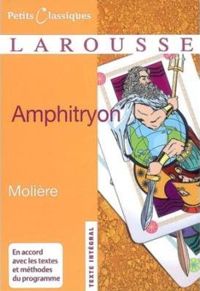 Couverture du livre Amphitryon - Moliere 