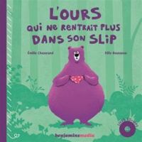 Couverture du livre L'ours qui ne rentrait plus dans son slip - Emilie Chazerand