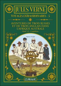 Couverture du livre Aventures de trois Russes et de trois Anglais dans l'Afrique australe  - Jules Verne