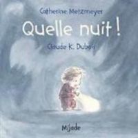 Couverture du livre Quelle nuit ! - Catherine Metzmeyer - Claude K Dubois