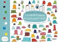 Couverture du livre La famille Pompon en route pour l'école  - Gwendoline Raisson