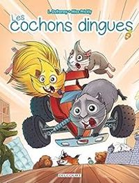 Couverture du livre Les cochons dingues - Laurent Dufreney - Miss Prickly