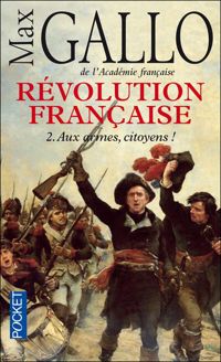 Couverture du livre Révolution française  - Max Gallo