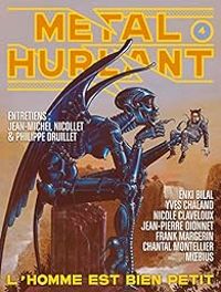 Couverture du livre Métal Hurlant, n°4 : L'homme est bien petit  - Enki Bilal - Yves Chaland - Jean Giraud - Francois Schuiten - Nicole Claveloux - Beb Deum - Jean Pierre Dionnet - Jean Claude Mezieres - Philippe Druillet - Dominique He - Serge Clerc - Frank Margerin - Chantal Montellier - Carlos Gimenez - Victor Mora - Philippe Gauckler - Nikita Mandryka - Jean Michel Nicollet - Jacques De Loustal - Didier Eberoni - Francis Masse - Marc Caro - Sergio Macedo - Metal Hurlant - Michio Hisauchi