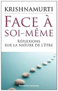 Couverture du livre Face à soi-même - Jiddu Krishnamurti