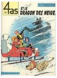 Couverture du livre Les 4 as et le dragon des neiges - Georges Chaulet - Francois Craenhals