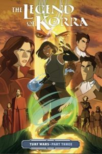 Couverture du livre The Legend of Korra - Turf Wars - Michael Dante Dimartino