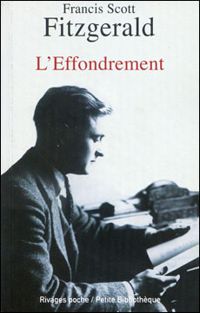 Couverture du livre L'effondrement - Francis Scott Fitzgerald