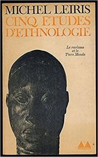 Couverture du livre Cinq études d'ethnologie - Michel Leiris