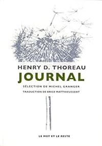 Henry David Thoreau - Journal : Sélection