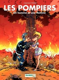 Couverture du livre Un homme et une flamme - Christophe Cazenove - Stedo 