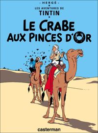 Couverture du livre Le Crabe aux pinces d'or - Herge 