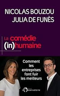 Couverture du livre La comédie (in)humaine - Nicolas Bouzou - Julia De Funes