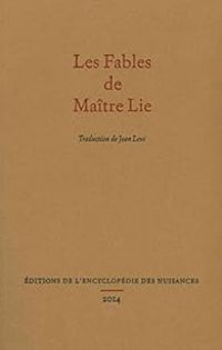 Lie Yukou - Les fables de Maître Lie