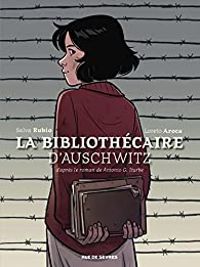 Couverture du livre La bibliothécaire d'Auschwitz  - Salva Rubio