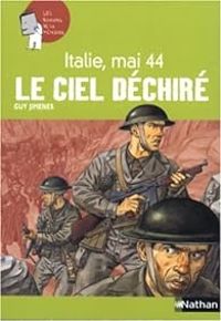 Couverture du livre Italie mai 44 : Le ciel déchiré - Guy Jimenes