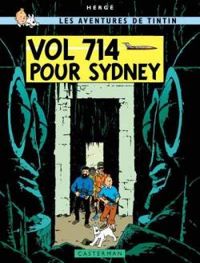 Couverture du livre Vol 714 pour Sydney - Herge 