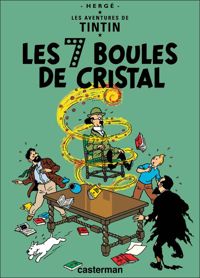 Couverture du livre Les sept boules de cristal - Herge 