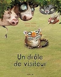 Couverture du livre Un drôle de visiteur - Eleonore Thuillier - Clotilde Goubely