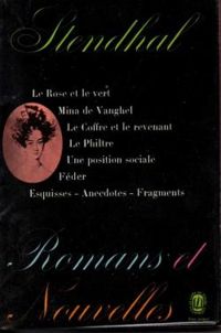  Stendhal - Romans et Nouvelles