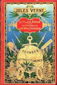 Couverture du livre Le village aérien - Jules Verne