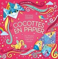 Couverture du livre Cocottes en papier - Lucy Bowman