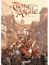 Couverture du livre Le trône d'argile - Intégrale - Nicolas Jarry - France Richemond - Theo 