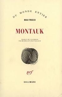 Couverture du livre Montauk - Max Frisch