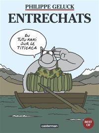 Couverture du livre Entrechats - Philippe Geluck