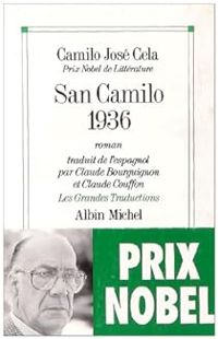 Couverture du livre San Camilo 1936 - Camilo Jose Cela