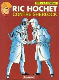 Couverture du livre Ric Hochet contre Sherlock - Tibet  - Andre Paul Duchateau