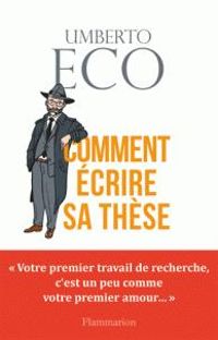 Couverture du livre Comment écrire sa thèse - Umberto Eco