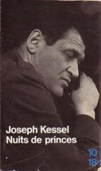 Couverture du livre Nuits de princes - Joseph Kessel - Kessel Joseph