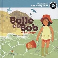 Couverture du livre Bulle et Bob à la plage - Natalie Tual