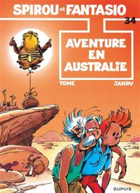 Couverture du livre Aventure en Australie - Philippe Tome