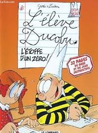 Couverture du livre L'Elève Ducobu (Pub) : L'Etoffe d'un zéro ! - Zidrou 