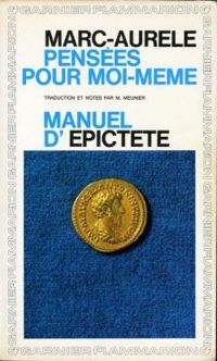 Couverture du livre Marc-Aurèle. Pensées pour moi-même  - Mario Meunier - Marc Aurele