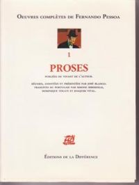 Couverture du livre Proses - Fernando Pessoa