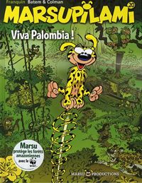 Couverture du livre Viva Palombia ! - Andre Franquin - Batem  - Stephane Colman