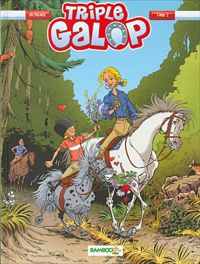 Couverture du livre Triple galop - Benoit Du Peloux