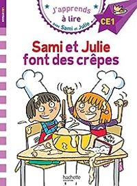 Couverture du livre Sami et Julie : Sami et Julie font des crêpes - Emmanuelle Massonaud