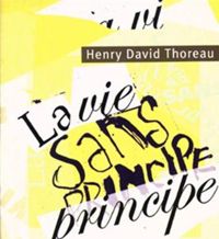 Couverture du livre La vie sans principe - Henry David Thoreau