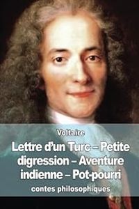 Couverture du livre Lettre d'un Turc  - Voltaire 