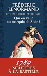 Couverture du livre Une enquête de Mlle de Sade  - Frederic Lenormand